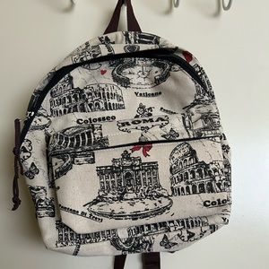 Authentic Italy Souvenir Mini Backpack